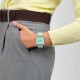 SWATCH WHAT IF...SEE THRU MINT? Ρολόι Unisex Μέντα Λουρί Σιλικόνης SO38K702