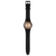 SWATCH CLEAR SIGN Ρολόι μαύρο λουράκι σιλικόνης SO32B116