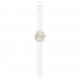 SWATCH Sparkle Shine Ρολόι λευκό λουράκι σιλικόνης SO31W109