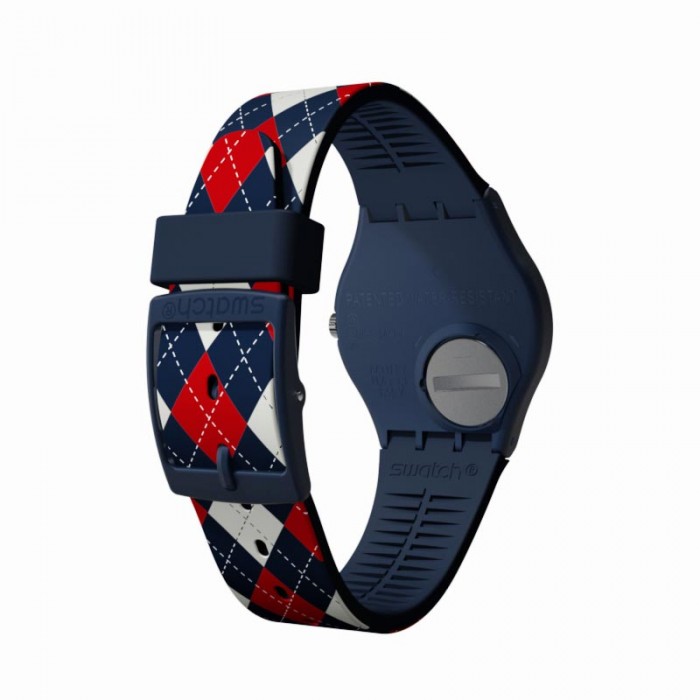 SWATCH SOCQUETTE Πολύχρωμο Λουράκι Σιλικόνης GN255 SWATCH SOCQUETTE Πολύχρωμο Λουράκι Σιλικόνης GN255