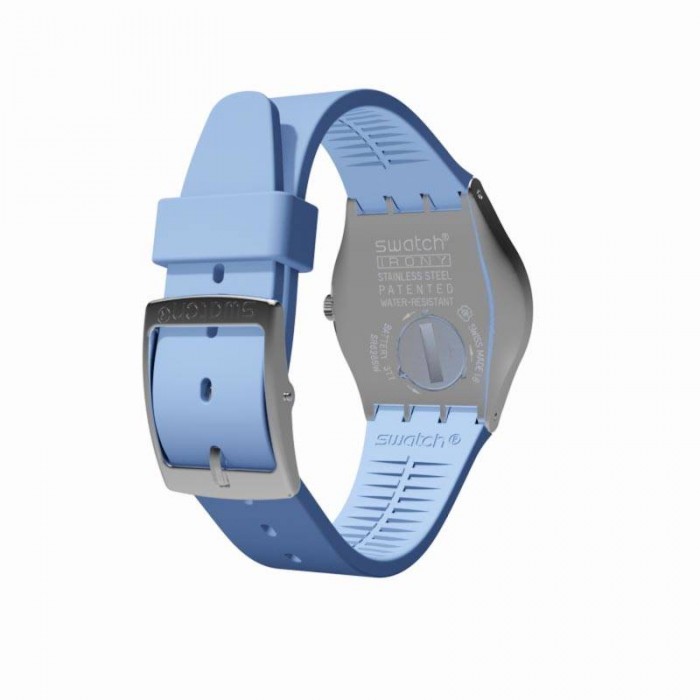 SWATCH BRISEBLEUE Μπλε λουράκι σιλικόνης YLS203