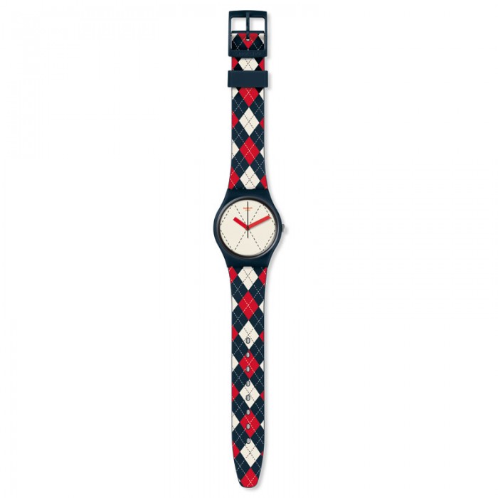 SWATCH SOCQUETTE Πολύχρωμο Λουράκι Σιλικόνης GN255 SWATCH SOCQUETTE Πολύχρωμο Λουράκι Σιλικόνης GN255