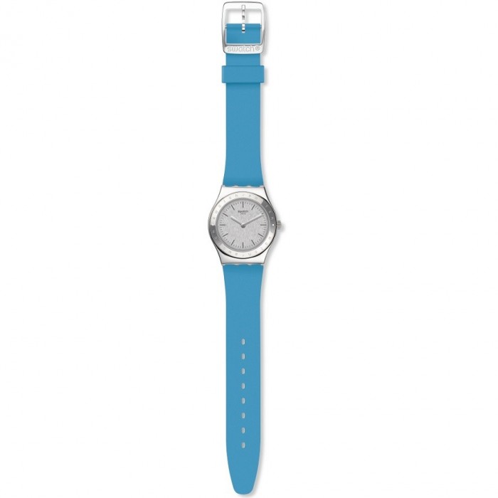 SWATCH BRISEBLEUE Μπλε λουράκι σιλικόνης YLS203