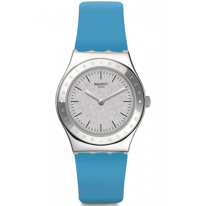 SWATCH BRISEBLEUE Μπλε λουράκι σιλικόνης YLS203