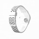 SWATCH RUCHE Ασπρόμαυρο Λουράκι Σιλικόνης GW186