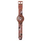 SWATCH CAMOFLOWER COTTON ΡΟΛΟΙ Τερακότα Λουράκι Σιλικόνης SB05C100 SWATCH CAMOFLOWER COTTON ΡΟΛΟΙ Τερακότα Λουράκι Σιλικόνης SB05C100