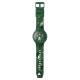 SWATCH CAMOFLOWER GREEN ΡΟΛΟΙ Πράσινο Λουράκι Σιλικόνης SB05G104