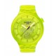 SWATCH COLORS OF JOY YELLOW  JOY Ρολόι Κίτρινο Λουράκι Σιλικόνης SB05J103