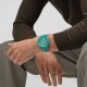 SWATCH COLORS OF JOY TURQUOISE JOY Ρολόι Tιρκουάζ Λουράκι Σιλικόνης SB05L101