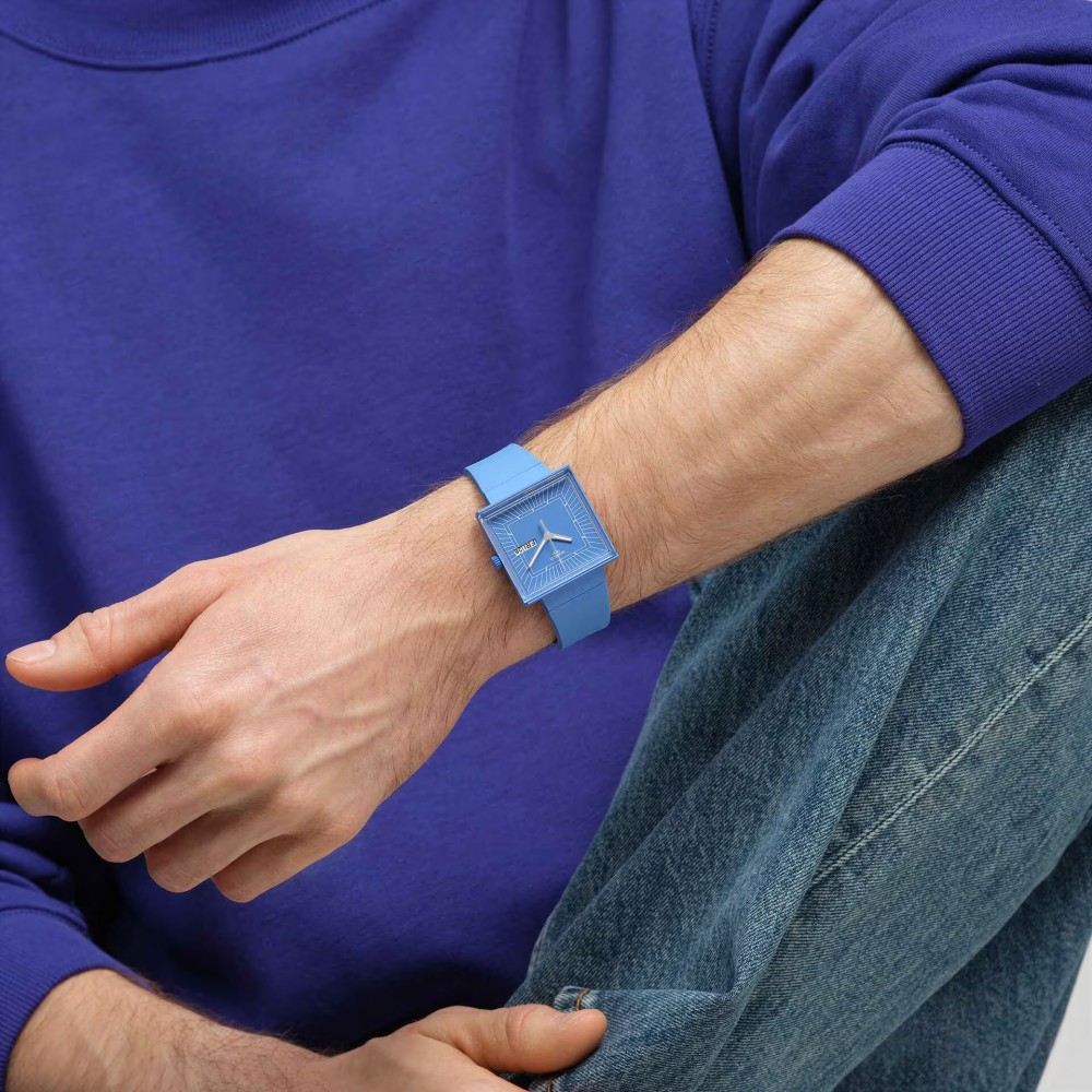SWATCH WHAT IF…SKY? Ρολόι Unisex Μπλε Βιολογικής Προέλευσης λουράκι SO34S700 SWATCH WHAT IF…SKY? Ρολόι Unisex Μπλε Βιολογικής Προέλευσης λουράκι SO34S700