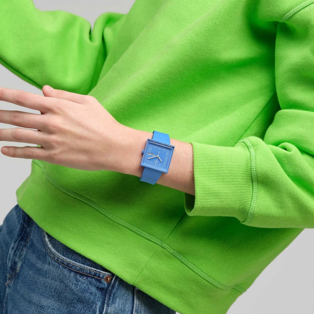 SWATCH WHAT IF…SKY? Ρολόι Unisex Μπλε Βιολογικής Προέλευσης λουράκι SO34S700 SWATCH WHAT IF…SKY? Ρολόι Unisex Μπλε Βιολογικής Προέλευσης λουράκι SO34S700