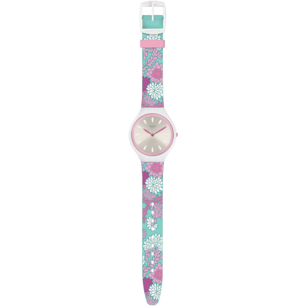 SWATCH SKINPIVOINE Multicolored silicone strap SVOZ100