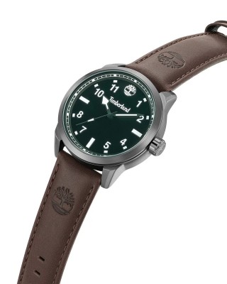 TIMBERLAND Small Henniker Ρολόι Καφέ Δερμάτινο λουράκι TDWGA0109702