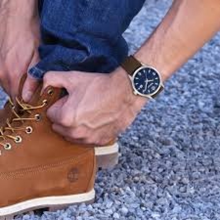 TIMBERLAND Trumbull Ρολόι Καφέ Δερμάτινο λουράκι TDWGB0109002 TIMBERLAND Trumbull Ρολόι Καφέ Δερμάτινο λουράκι TDWGB0109002
