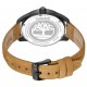 TIMBERLAND Small Northbridge Χρονογράφος Ρολόι Καφέ Δερμάτινο λουράκι TDWGB0109803