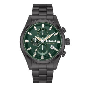 TIMBERLAND ASHMONT Ρολόι Μαύρο Ανοξείδωτο Ατσάλι μπρασελέ TDWGI0109304