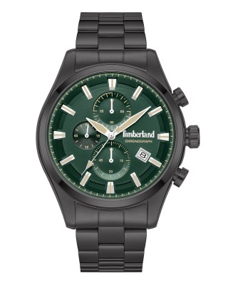 TIMBERLAND ASHMONT Ρολόι Μαύρο Ανοξείδωτο Ατσάλι μπρασελέ TDWGI0109304