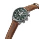 TIMBERLAND Henniker II BOXSET Chronograph Ρολόι Καφέ Δερμάτινο λουράκι TDWGQ00949X2