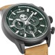 TIMBERLAND Henniker II BOXSET Chronograph Ρολόι Καφέ Δερμάτινο λουράκι TDWGQ00949X2
