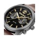 TIMBERLAND Northbridge Dual Time Ρολόι Ανδρικό Καφέ Δερμάτινο λουράκι TDWGF0041201