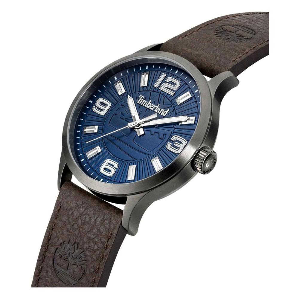 TIMBERLAND Sheepscot Ρολόι Καφέ Δερμάτινο λουράκι TDWGA2152005