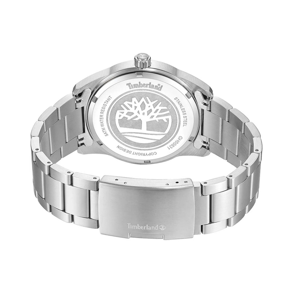 TIMBERLAND BIRCH ROAD Ρολόι Ασημί Ανοξείδωτο ατσάλι μπρασελέ TDWGH0083105