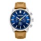 TIMBERLAND Henniker II Chronograph Ρολόι Καφέ Δερμάτινο λουράκι TDWGF0028702M