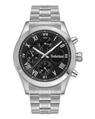 TIMBERLAND ASHMONT Ρολόι Ανδρικό Χρονογράφος Ασημί Ανοξείδωτο Ατσάλι μπρασελέ TDWGK0082603