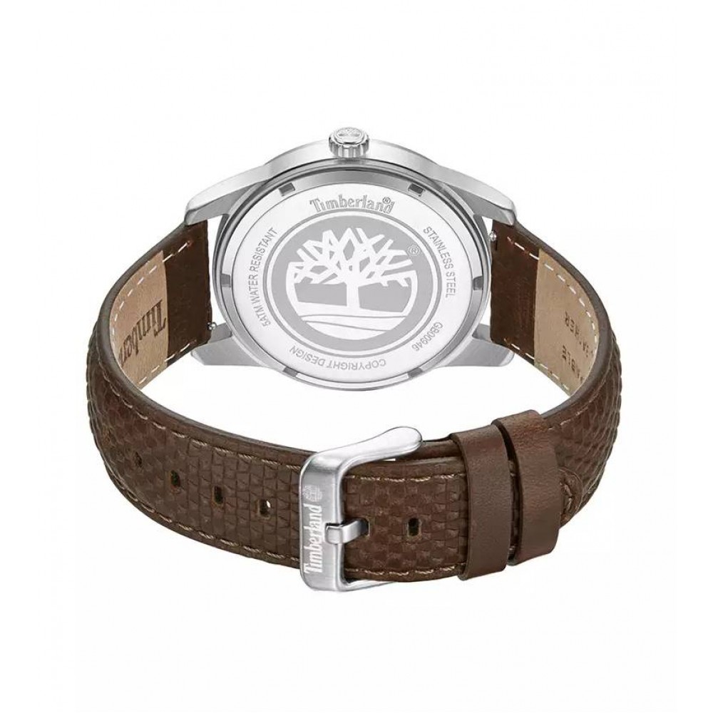 TIMBERLAND Jahscepi Ρολόι Καφέ Δερμάτινο λουράκι TDWGB0094602 TIMBERLAND Jahscepi Ρολόι Καφέ Δερμάτινο λουράκι TDWGB0094602