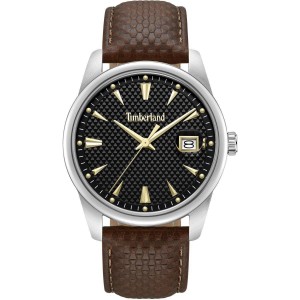 TIMBERLAND Jahscepi Ρολόι Καφέ Δερμάτινο λουράκι TDWGB0094602