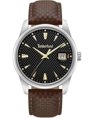 TIMBERLAND Jahscepi Ρολόι Καφέ Δερμάτινο λουράκι TDWGB0094602