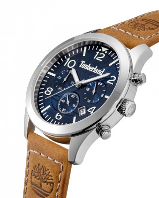 TIMBERLAND Killington Peak Ρολόι Καφέ Δερμάτινο λουράκι TDWGC0068801