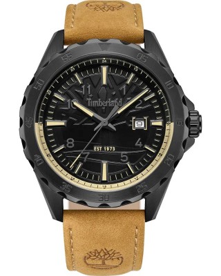 TIMBERLAND Day Pond Ρολόι Καφέ Δερμάτινο λουράκι TDWGB0055803