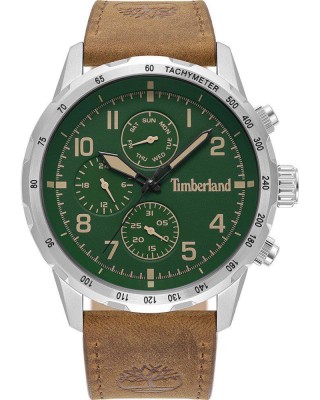 TIMBERLAND Campton Ρολόι Καφέ Δερμάτινο λουράκι TDWGF0055402