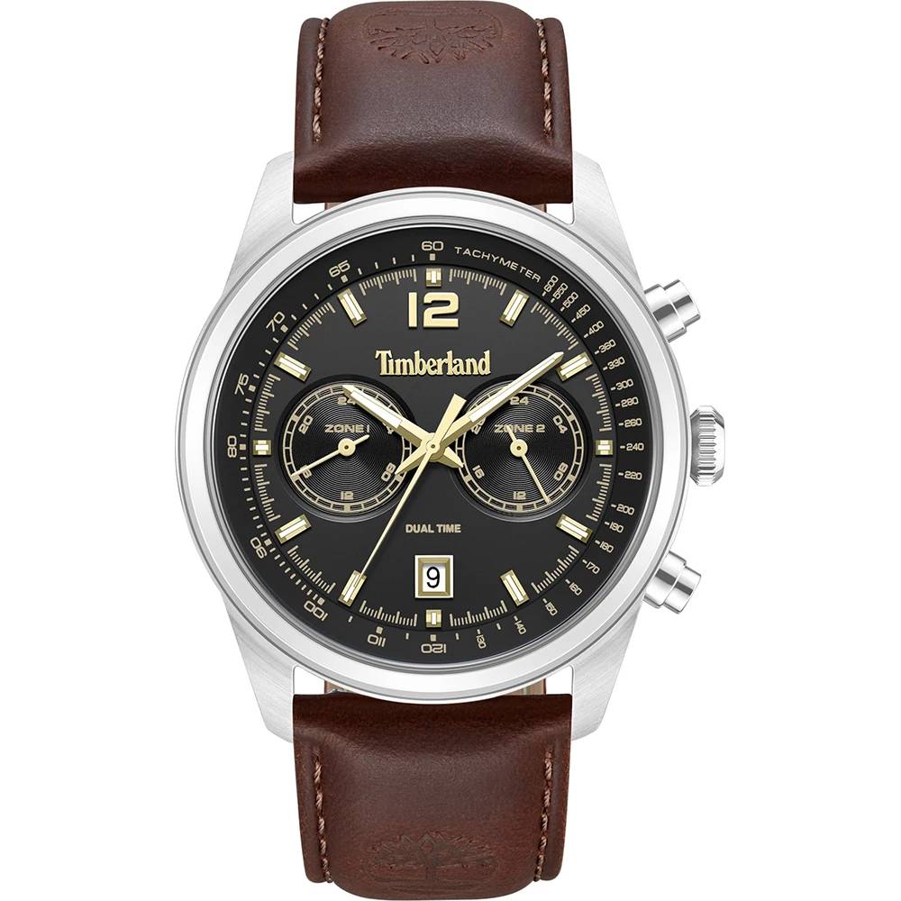 TIMBERLAND Northbridge Dual Time Ρολόι Ανδρικό Καφέ Δερμάτινο λουράκι TDWGF0094402 TIMBERLAND Northbridge Dual Time Ρολόι Ανδρικό Καφέ Δερμάτινο λουράκι TDWGF0094402