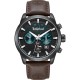 TIMBERLAND HENNIKER II Ρολόι Multifunction Καφέ Δερμάτινο λουράκι TDWGF0095002 