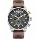 TIMBERLAND CALAHAN Ρολόι Multifunction Καφέ Δερμάτινο λουράκι TDWGF0095402