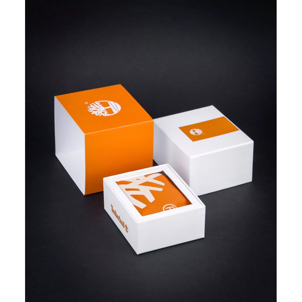 TIMBERLAND Peatfield SET Ρολόι Καφέ Δερμάτινο λουράκι TDWGB00834X1