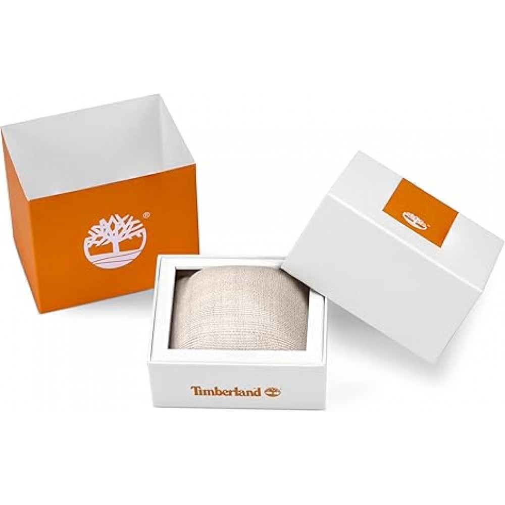 TIMBERLAND ASHMONT Ρολόι Χρονογράφος Καφέ Δερμάτινο λουράκι TDWGF0011203