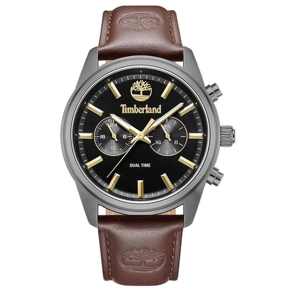 TIMBERLAND Northbridge Dual Time Ρολόι Ανδρικό Καφέ Δερμάτινο λουράκι TDWGF0041201 TIMBERLAND Northbridge Dual Time Ρολόι Ανδρικό Καφέ Δερμάτινο λουράκι TDWGF0041201