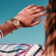 Tommy HILFIGER Layla Ρολόι Γυναικείο Ροζ Επιχρυσωμένο Ανοξείδωτο Ατσάλι Mesh Μπρασελέ 1782457