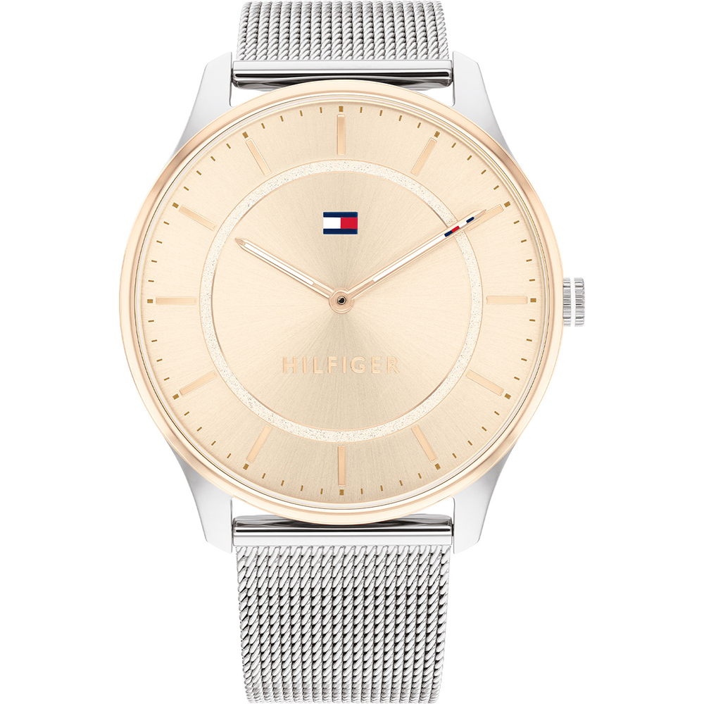 Tommy HILFIGER Jessi Ρολόι Γυναικείο Ασημί Ανοξείδωτο Ατσάλι Μπρασελέ 1782530