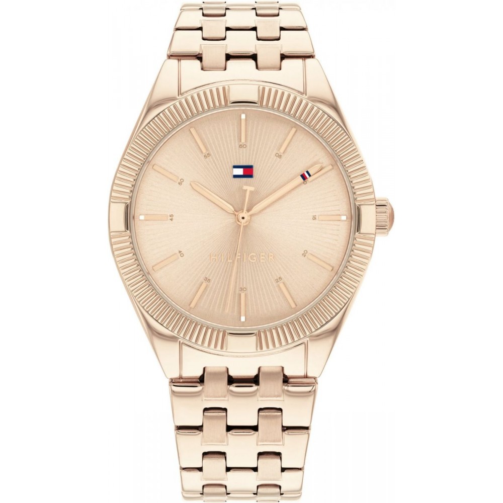Tommy HILFIGER Rachel Ρολόι Γυναικείο Ροζ Επιχρυσωμένο Ανοξείδωτο Ατσάλι Μπρασελέ 1782551