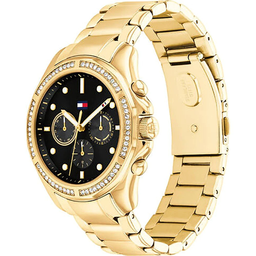 Tommy HILFIGER Brooklyn Ρολόι Γυναικείο Επιχρυσωμένο Ανοξείδωτο Ατσάλι Μπρασελέ 1782570