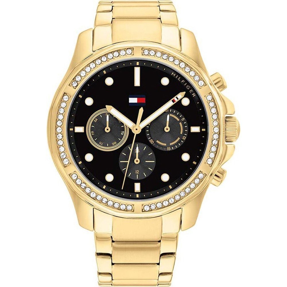 Tommy HILFIGER Brooklyn Ρολόι Γυναικείο Επιχρυσωμένο Ανοξείδωτο Ατσάλι Μπρασελέ 1782570