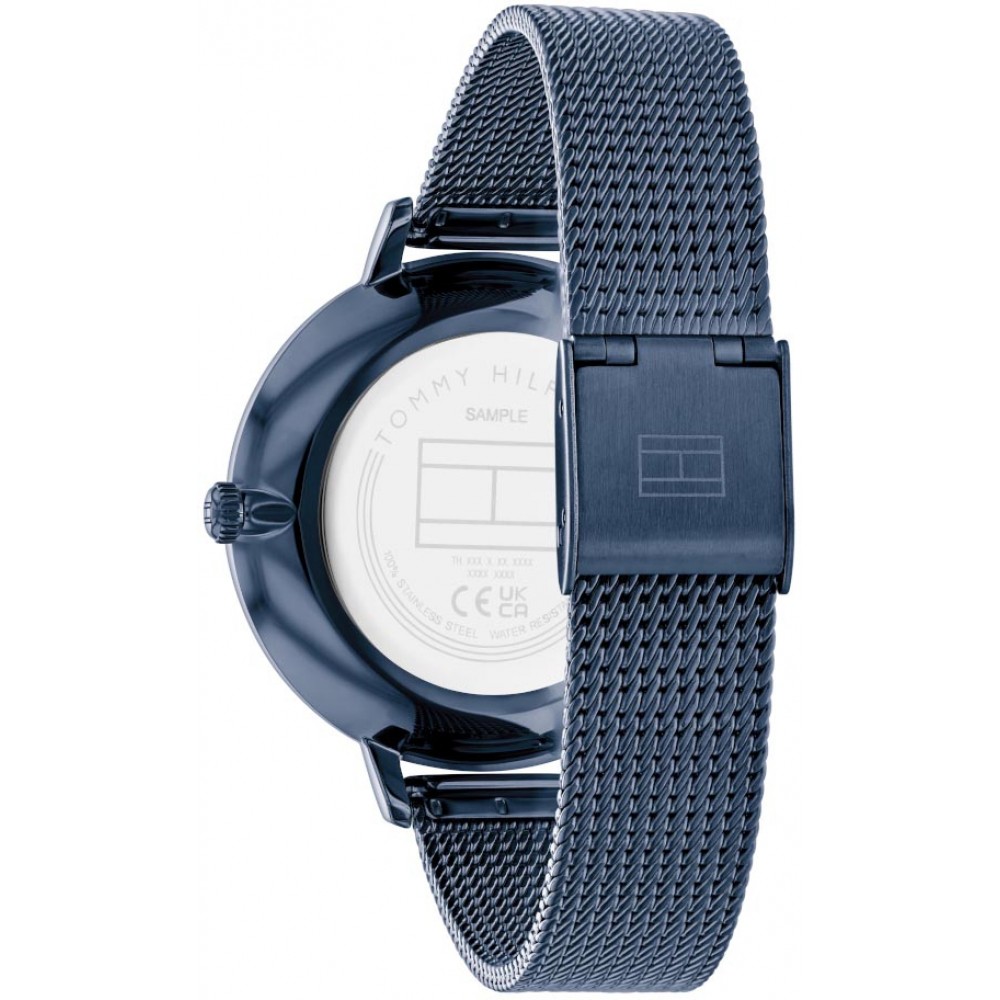Tommy HILFIGER Florence Ρολόι Γυναικείο Μπλε Ανοξείδωτο Ατσάλι Mesh Μπρασελέ 1782581