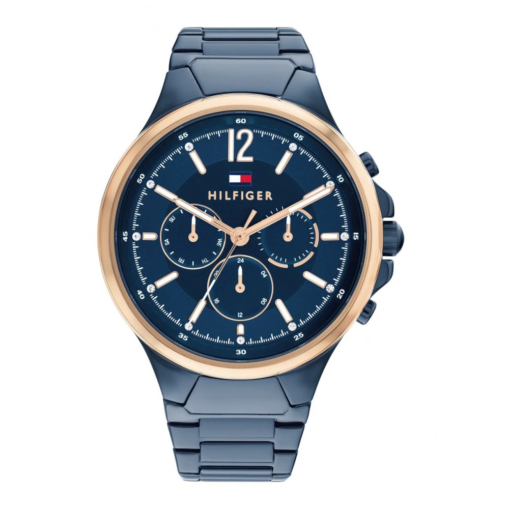 Tommy HILFIGER Siena Ρολόι Γυναικείο Μπλε Ανοξείδωτο Ατσάλι Μπρασελέ 1782601