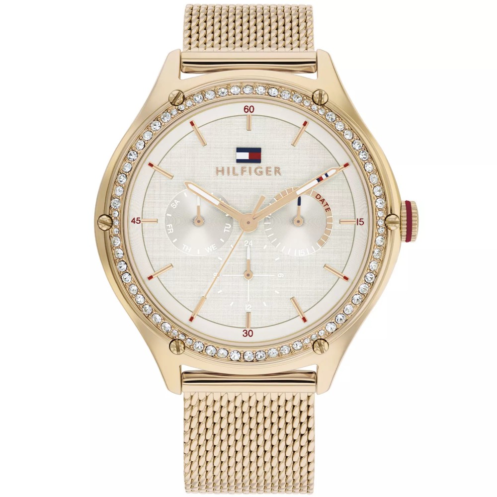 Tommy HILFIGER Lexi Ρολόι Γυναικείο Ροζ Επιχρυσωμένο Ανοξείδωτο Ατσάλι Μπρασελέ 1782653