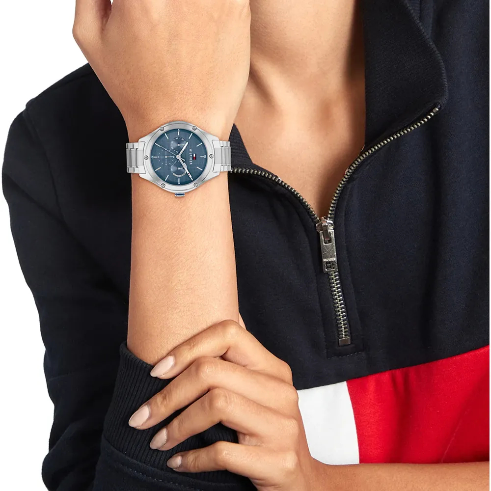 Tommy HILFIGER Lexi Ρολόι Γυναικείο Ασημί Ανοξείδωτο Ατσάλι Μπρασελέ 1782657