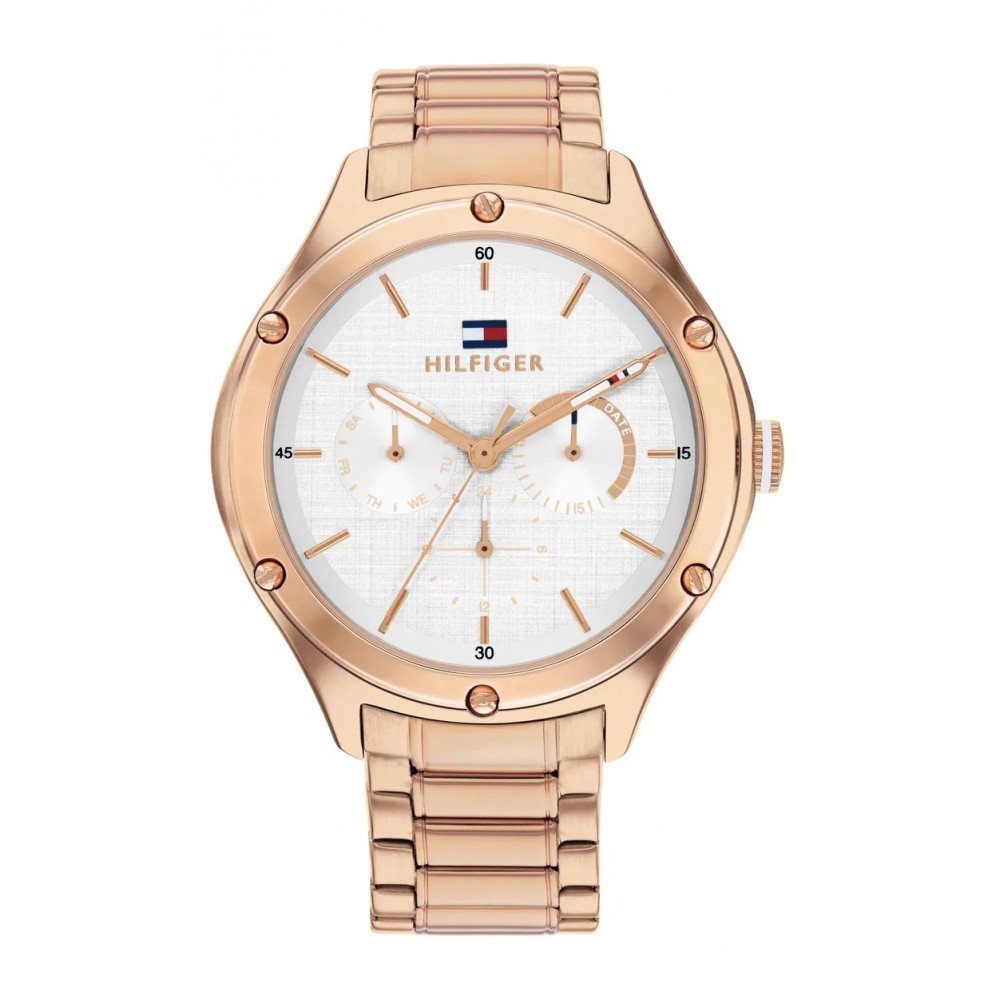 Tommy HILFIGER Lexi Ρολόι Γυναικείο Ροζ Επιχρυσωμένο Ανοξείδωτο Ατσάλι Μπρασελέ 1782682